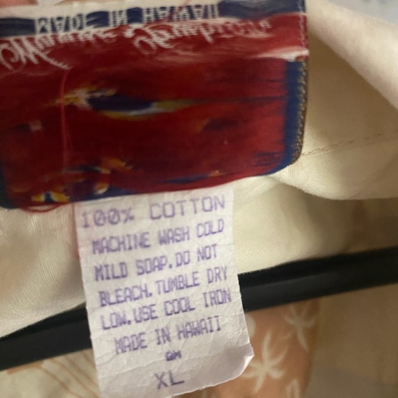 Vintage Mens Guitar Hawaiian Shirt size XL - Picture 6 of 9